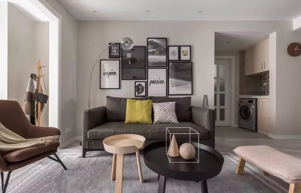 清爽淡雅的現代簡約風格海景房裝修效果